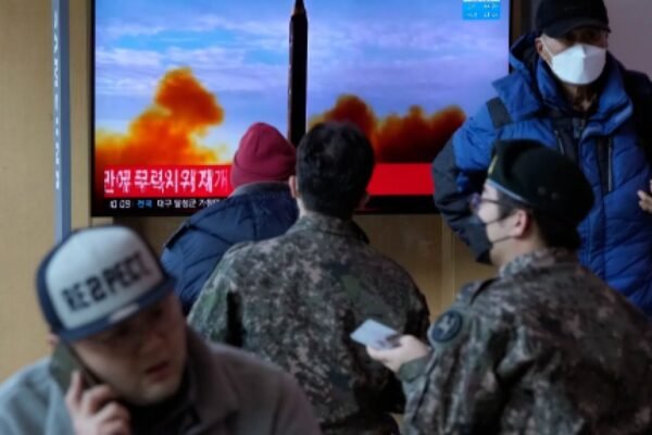 North Korea is trying to perfect its weapons technology North Korea launched a ballistic missile into the sea on Sunday