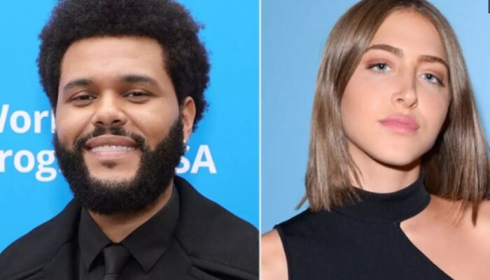 The Weeknd was seen locking lips with deejay Simi Khadra