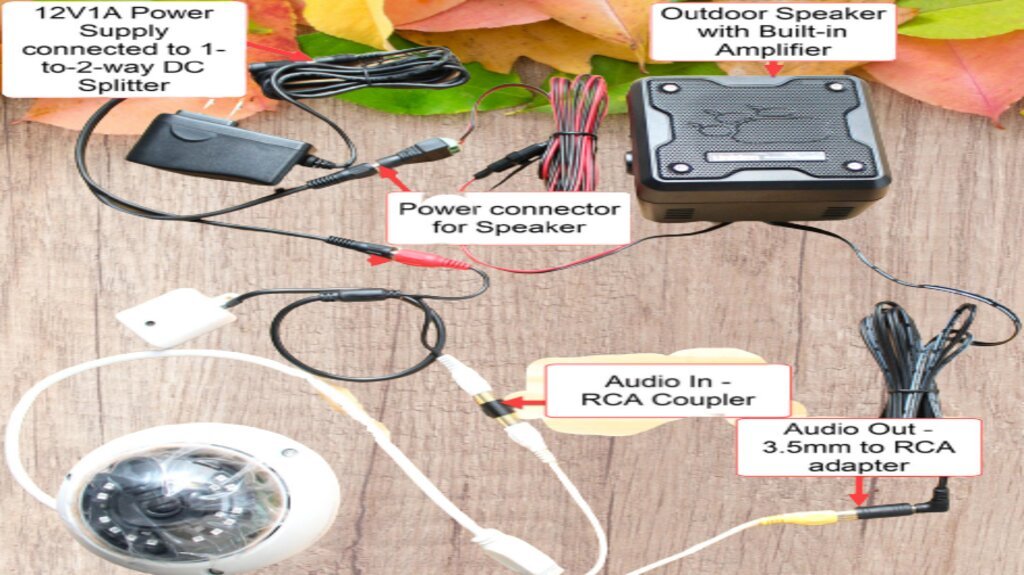 Two Way Audio CCTV Camera Uses
